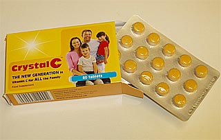 60 Pack of 400mg Crystal C™ Tablets.