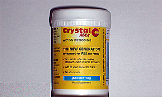 50g pack of Crystal C™ MAX.